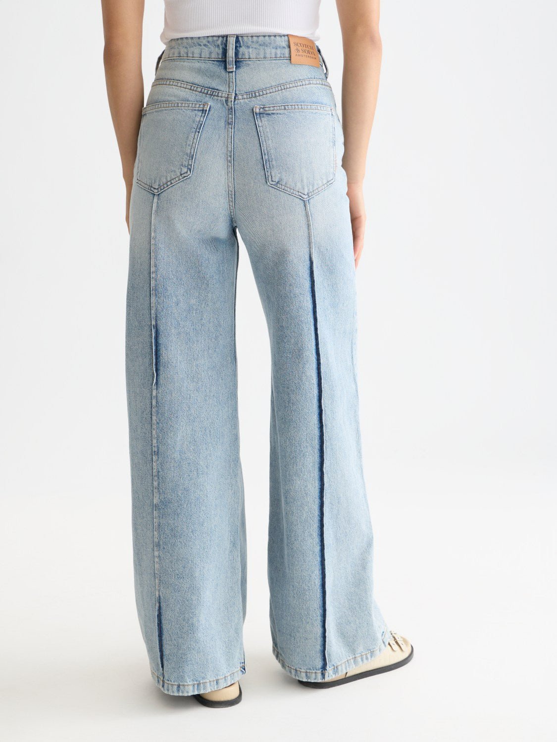 The Wave Wide Leg Jeans - Scotch & Soda South Africa