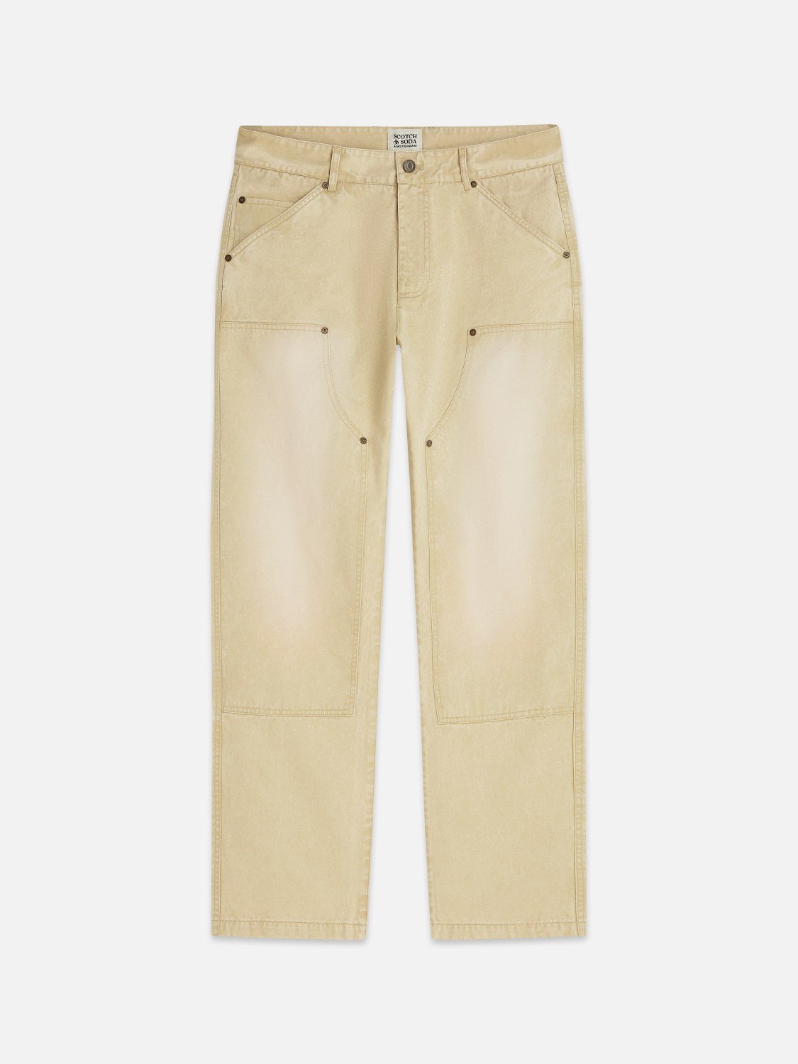 The Zee Washed Cotton Twill Worker Pant - Scotch & Soda South Africa