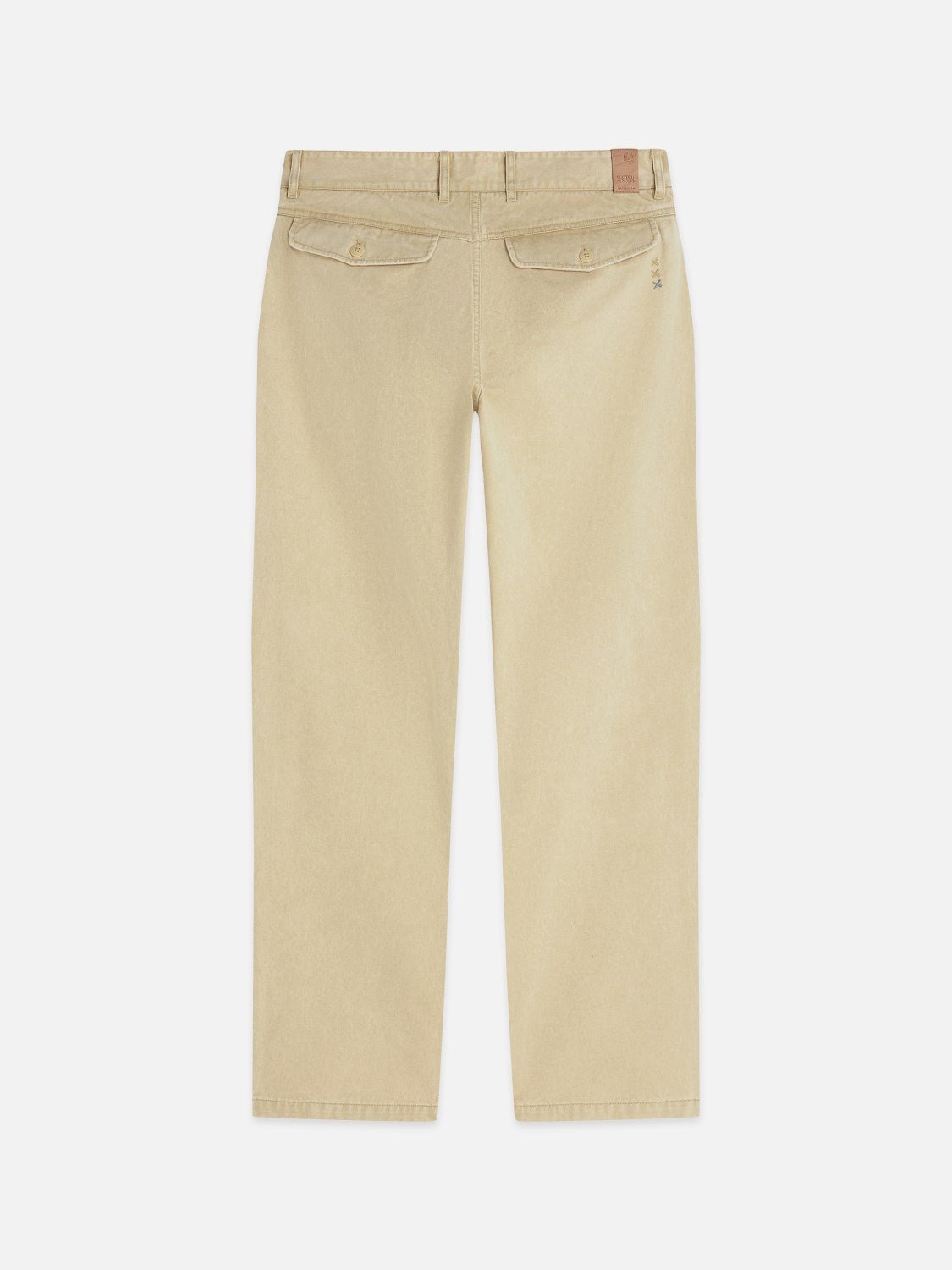 The Zee Washed Cotton Twill Worker Pant - Scotch & Soda South Africa
