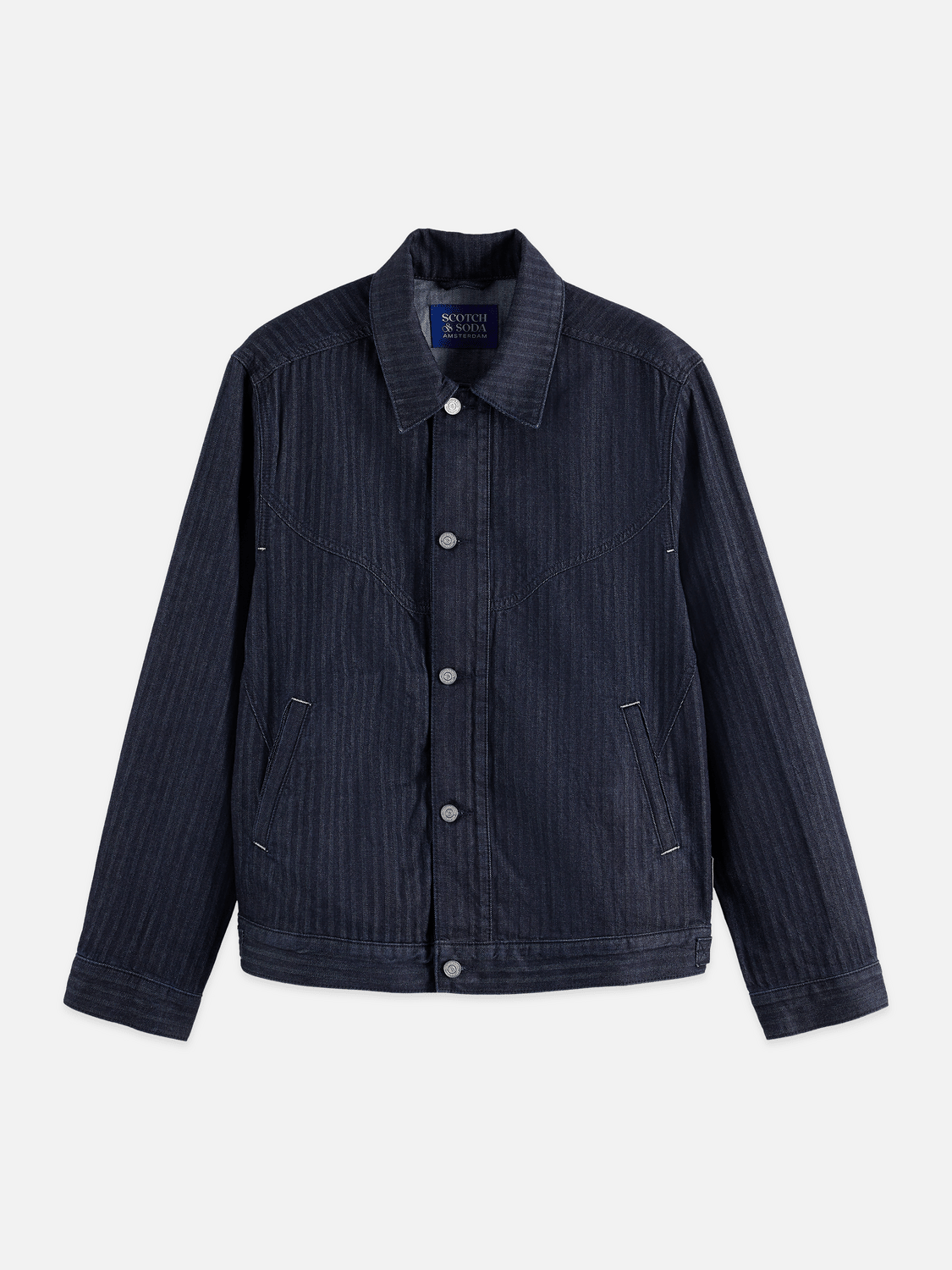 Trucker Jacket With Western Details - Scotch & Soda South Africa