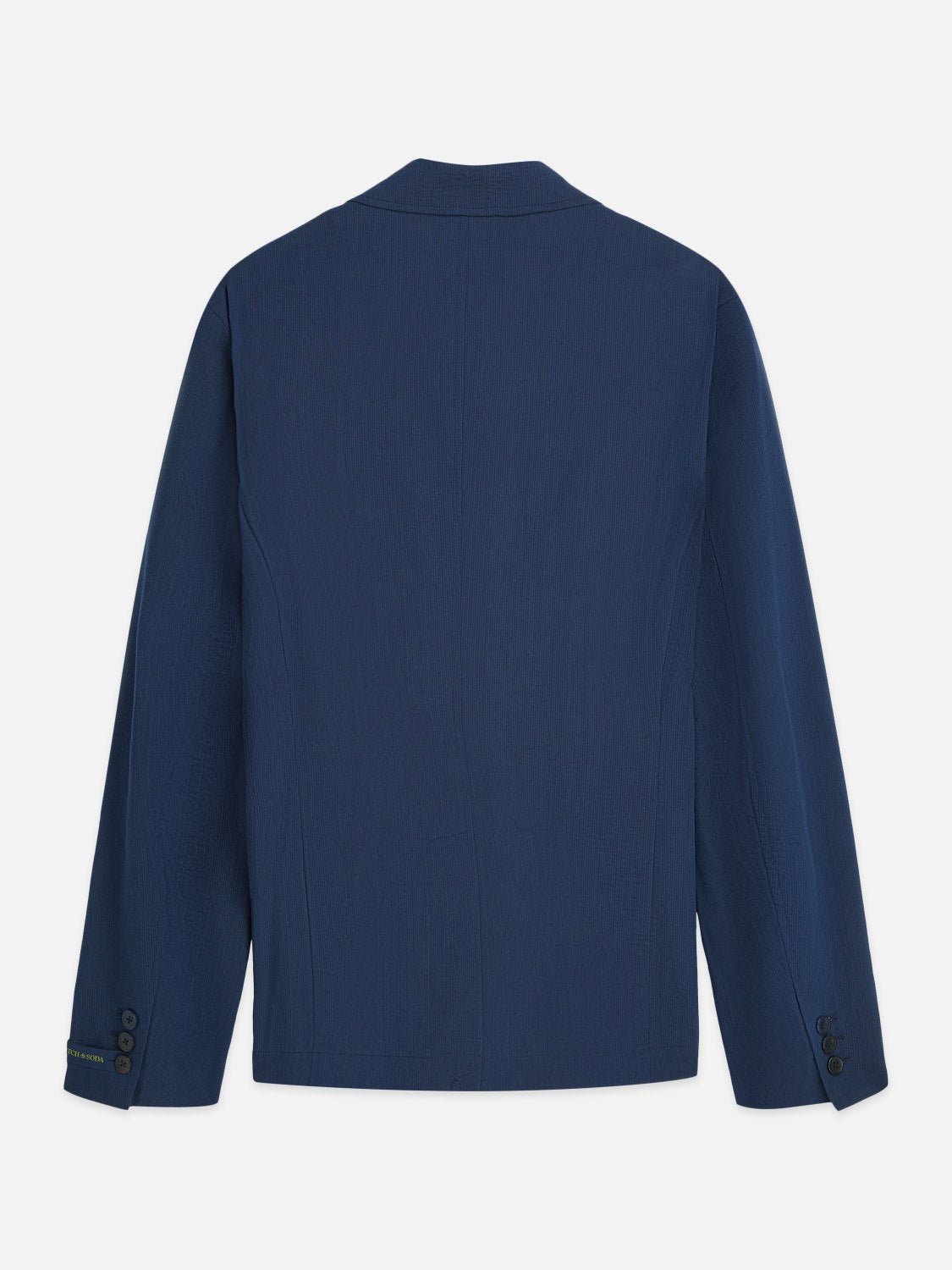 Unconstructed Cottonblend Seersucker Blazer - Scotch & Soda South Africa