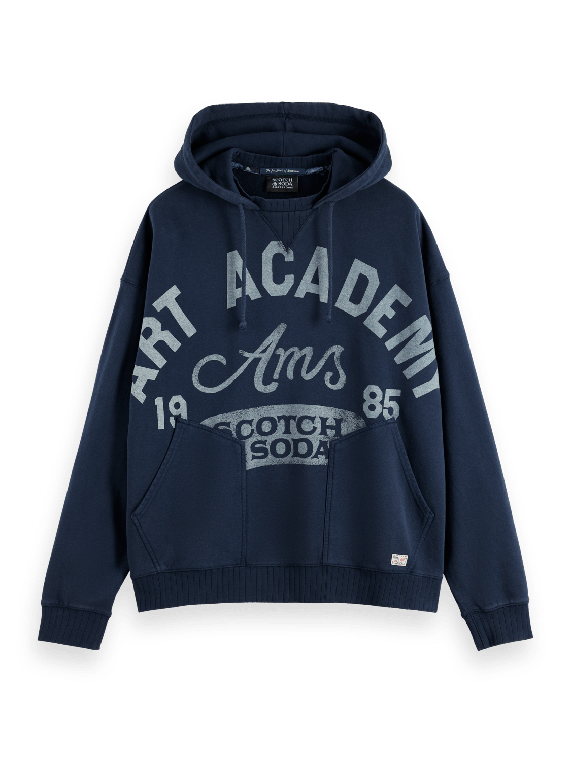 Wash Artwork Hoodie - Scotch & Soda South Africa