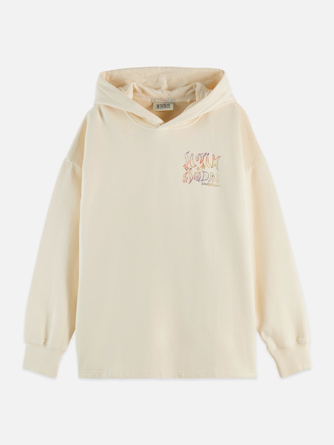 Washed Artwork Hoodie - Scotch & Soda South Africa