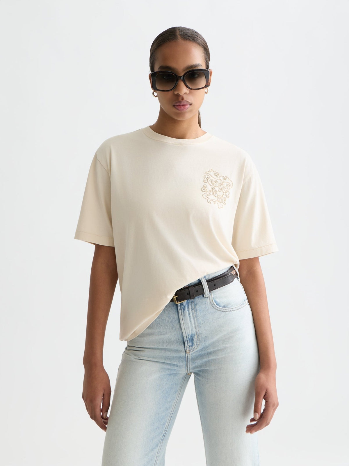 Washed Artwork Loose-Fit T-Shirt - Scotch & Soda South Africa