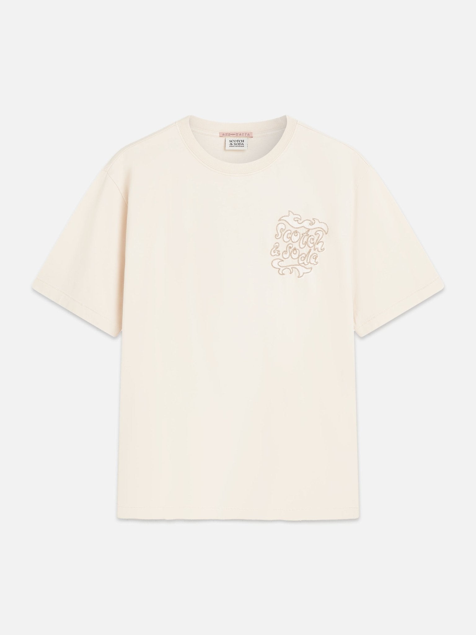 Washed Artwork Loose-Fit T-Shirt - Scotch & Soda South Africa
