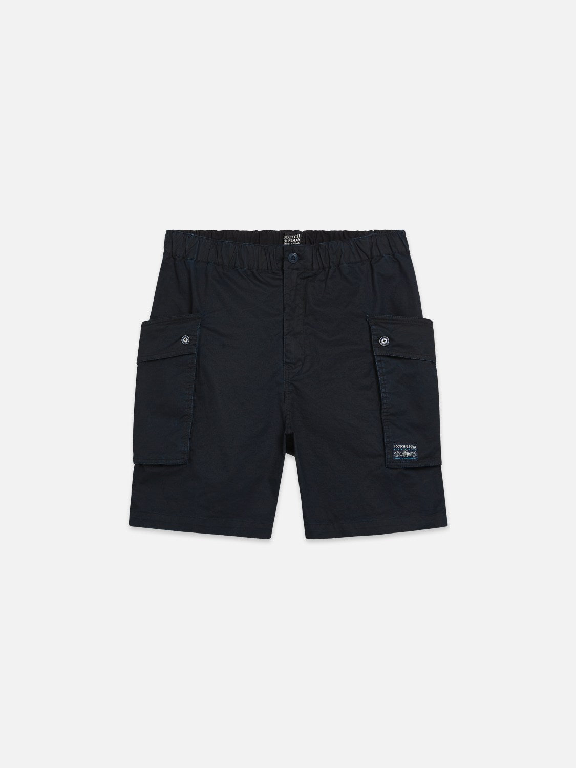 Washed Cottonblend Cargo Loosefit Bermuda Shorts - Scotch & Soda South Africa