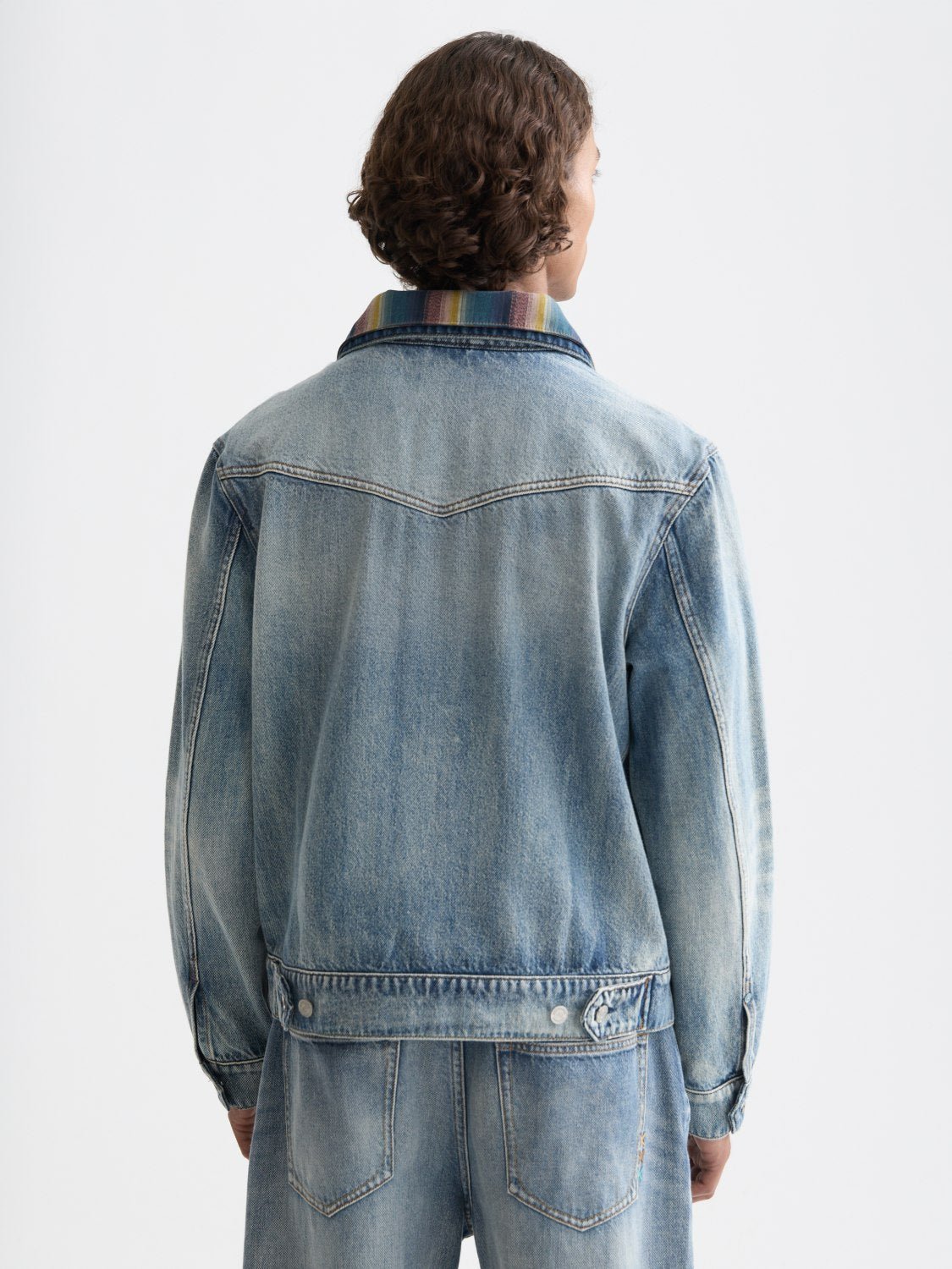 Washed Denim Ranch Jacket - Scotch & Soda South Africa