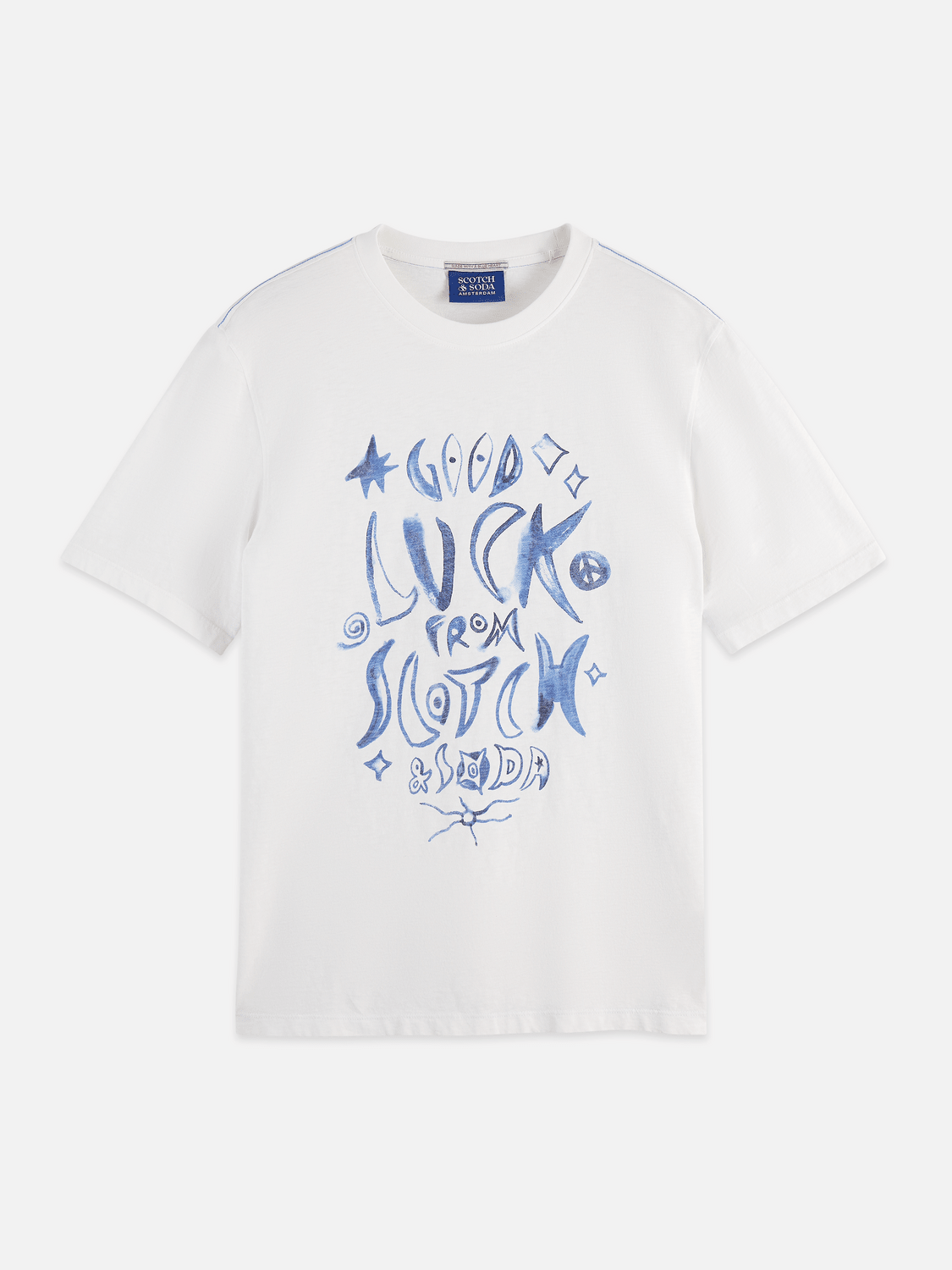 Washed Graphic Regular-Fit T-Shirt - Scotch & Soda South Africa