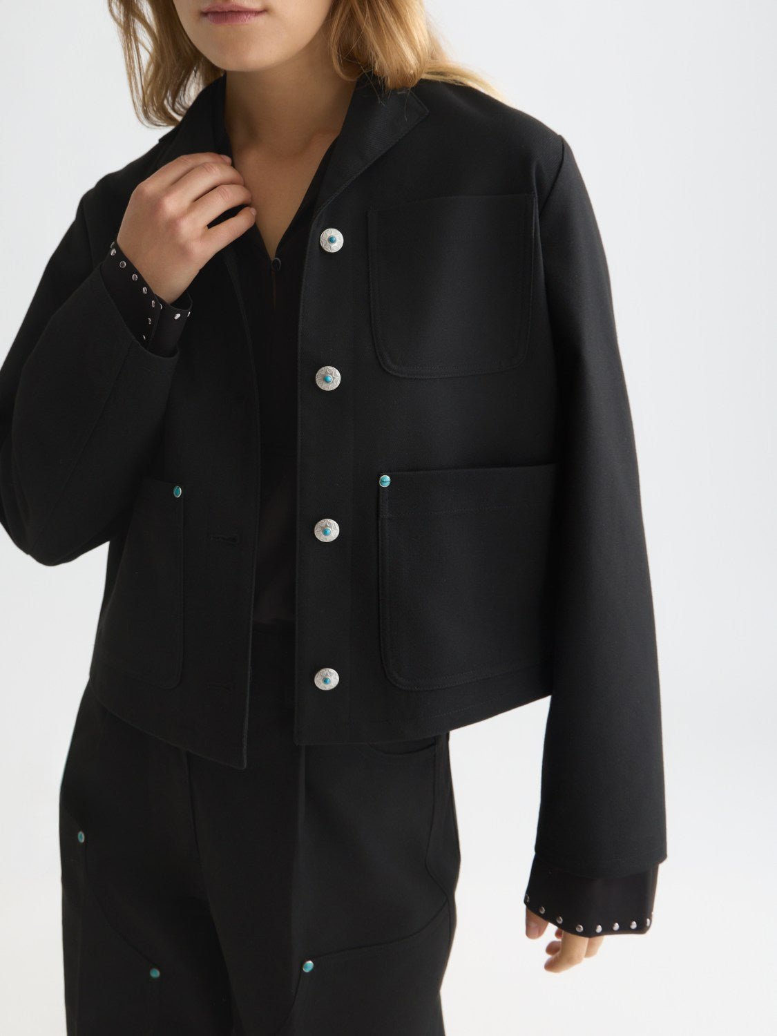 Western Detailed Trucker Jacket - Scotch & Soda South Africa