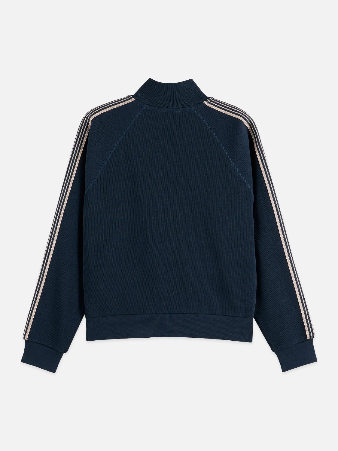 Zip Through Interlock Sweatshirt - Scotch & Soda South Africa