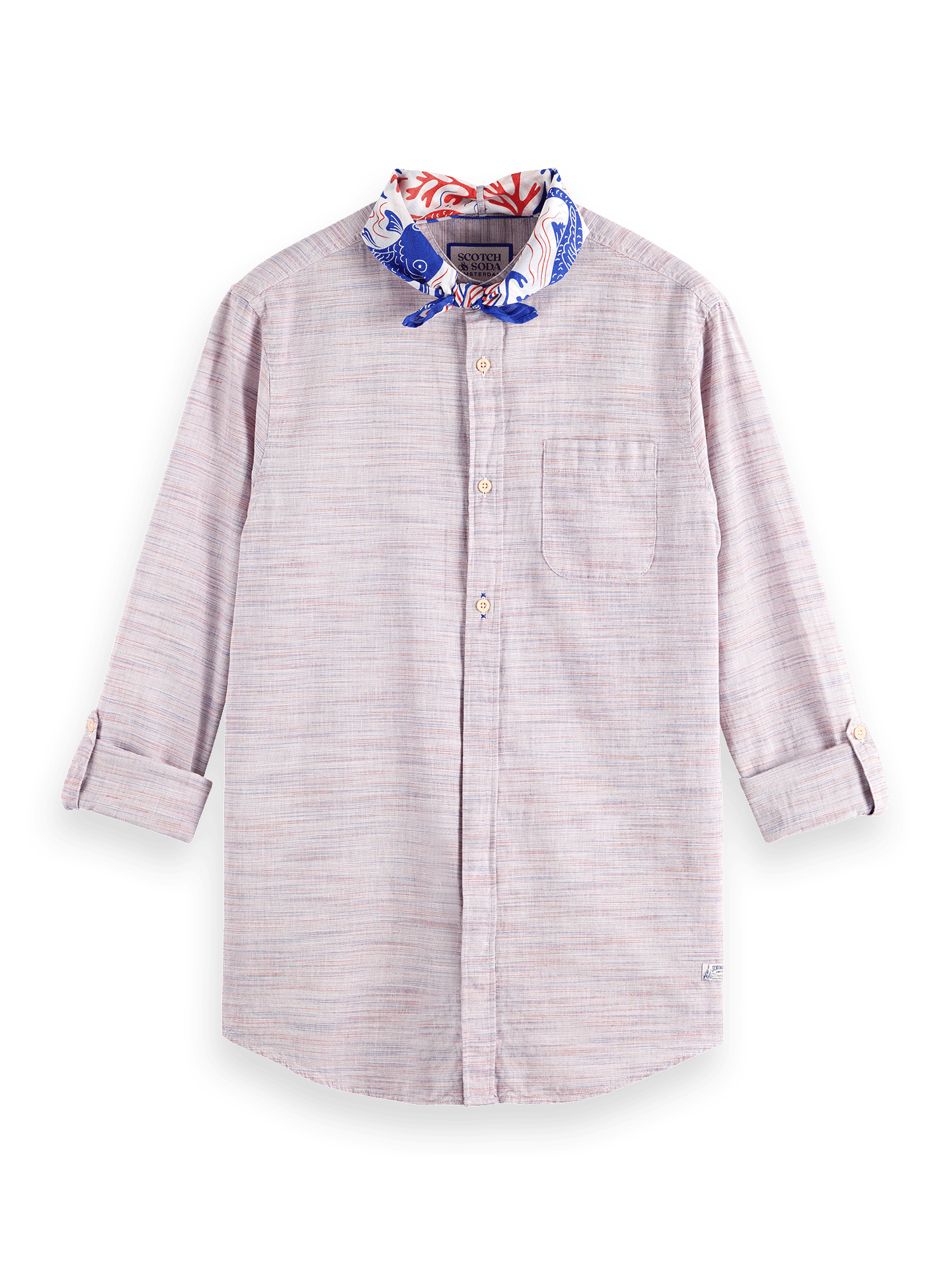 Scotch & soda Sweat Zippé Intégral Essential Logo Badge| Dressinn