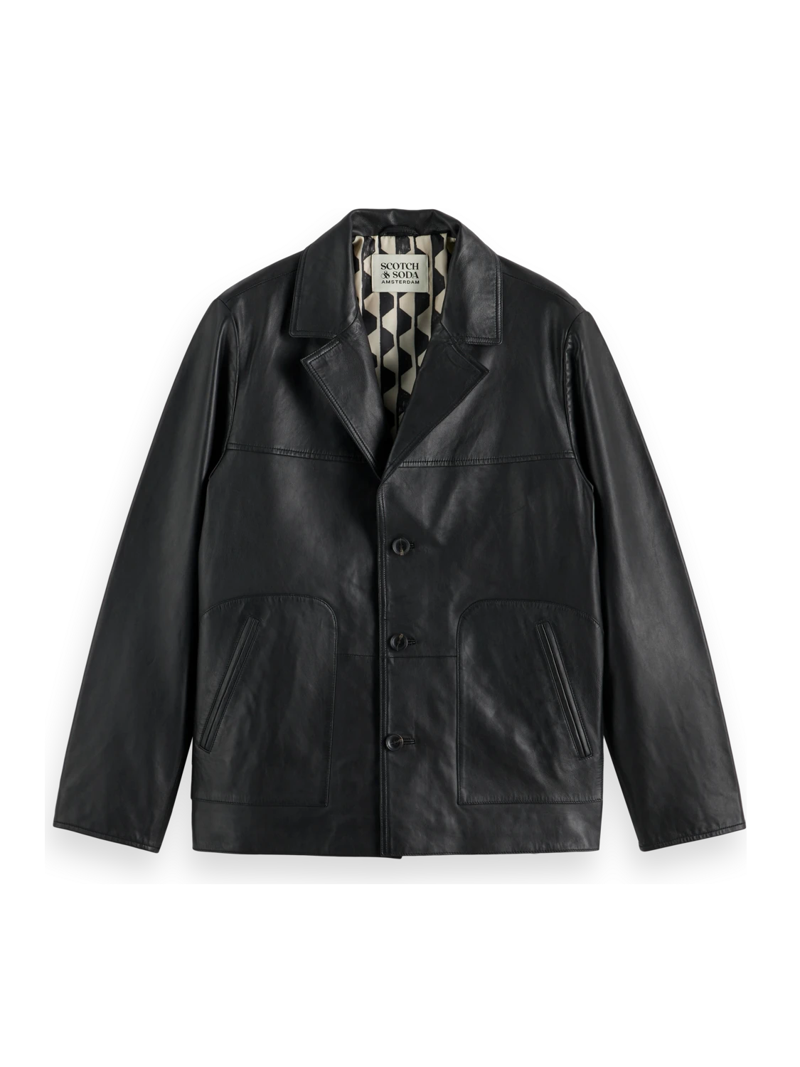 Leather Blazer Jacket | Scotch & Soda