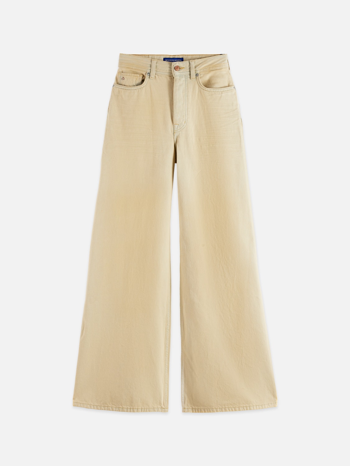 The Wave High Rise Wide Leg — Hero Dust