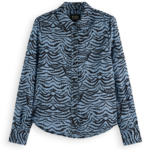 Ikat Feather Blue
